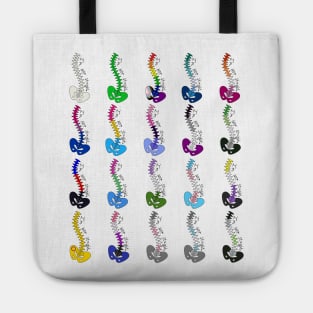 Not Straight - Pride & Scoliosis Awareness Collection Tote