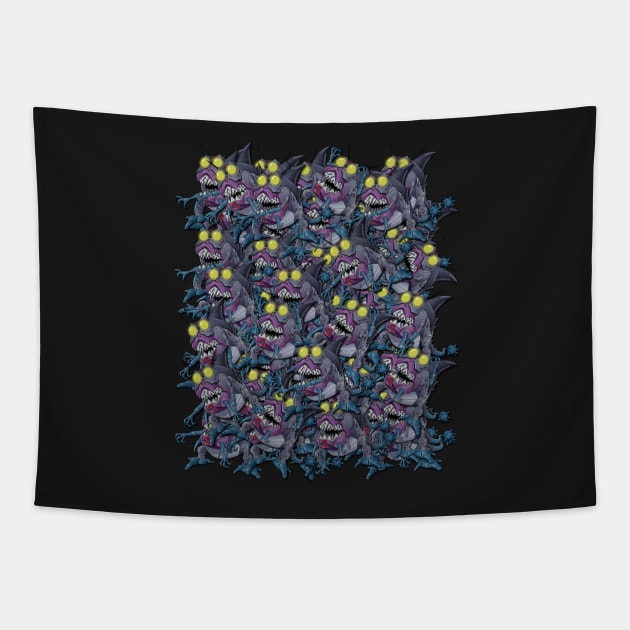 TF - Sharkticon Swarm Tapestry by DEADBUNNEH