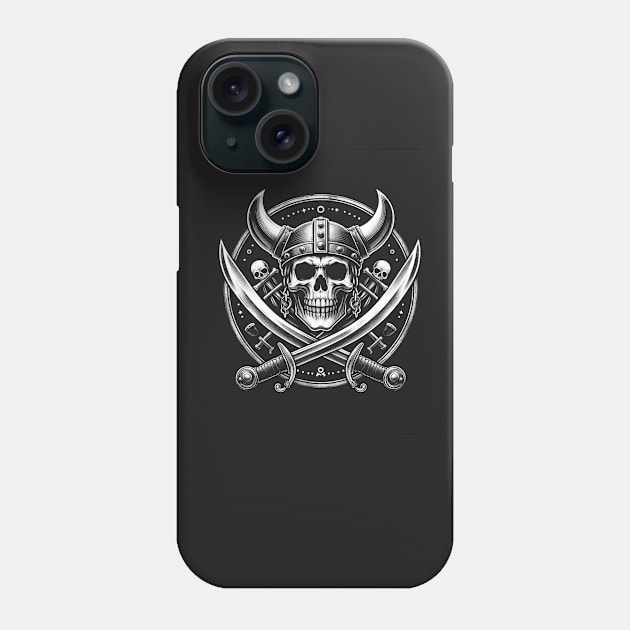 Pirate Viking Phone Case by JRC SHOP