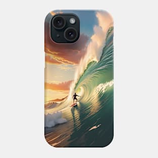 Vintage surfer Phone Case