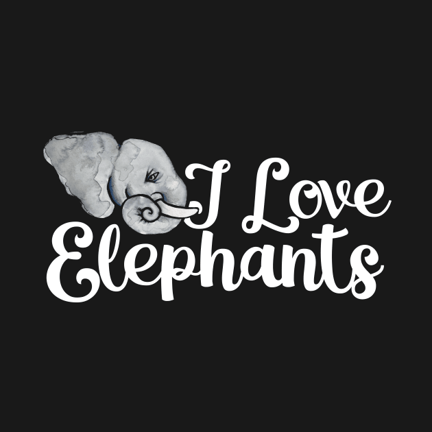 I love elephants by bubbsnugg