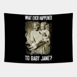 Vintage Horror Icon Happened to Baby T-Shirt Tapestry