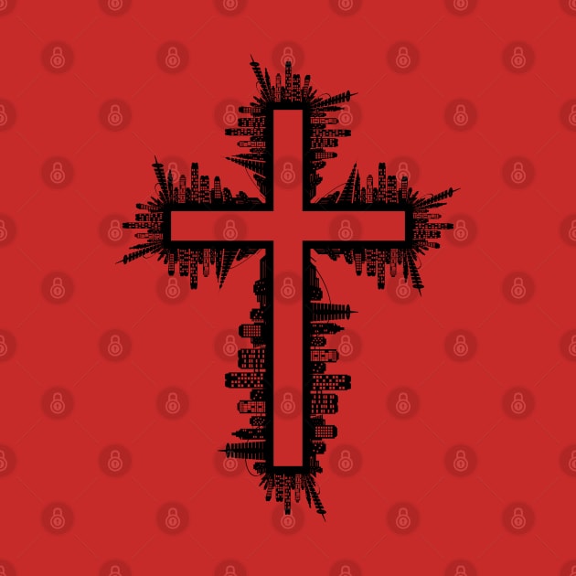 Christian Cross Merch | Jesus Christ | Newest Easter Cross by Isdinval