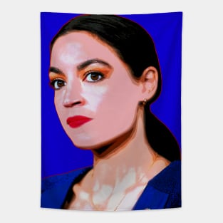 Alexandria Ocasio-Cortez Tapestry