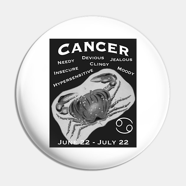 Cancer Negative Traits Pin by Pheona and Jozer Designs