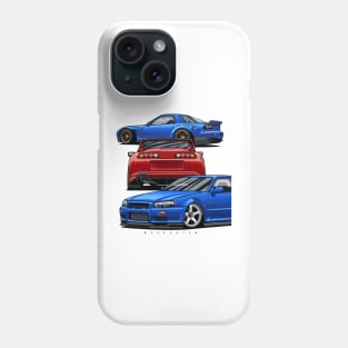 Supra, Skyline, RX7 Phone Case