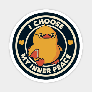 I Choose My Inner Peace by Tobe Fonseca Magnet