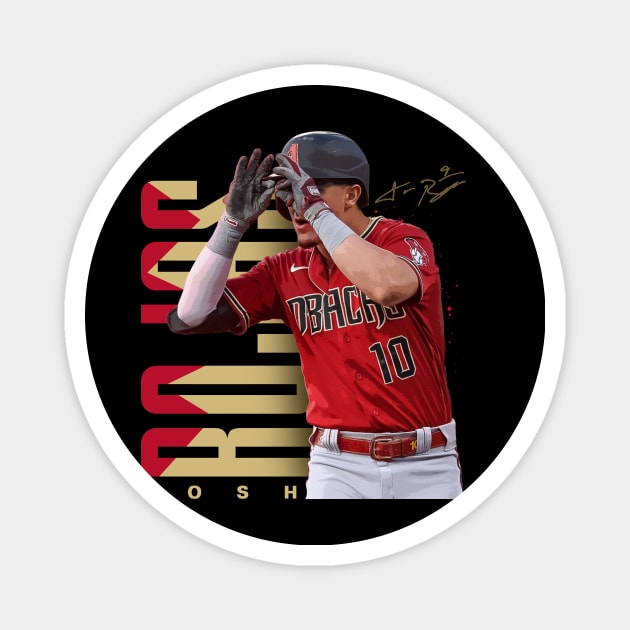 2021 Panini Select Josh Rojas Jersey #SS-JR Baseball Arizona Diamondbacks
