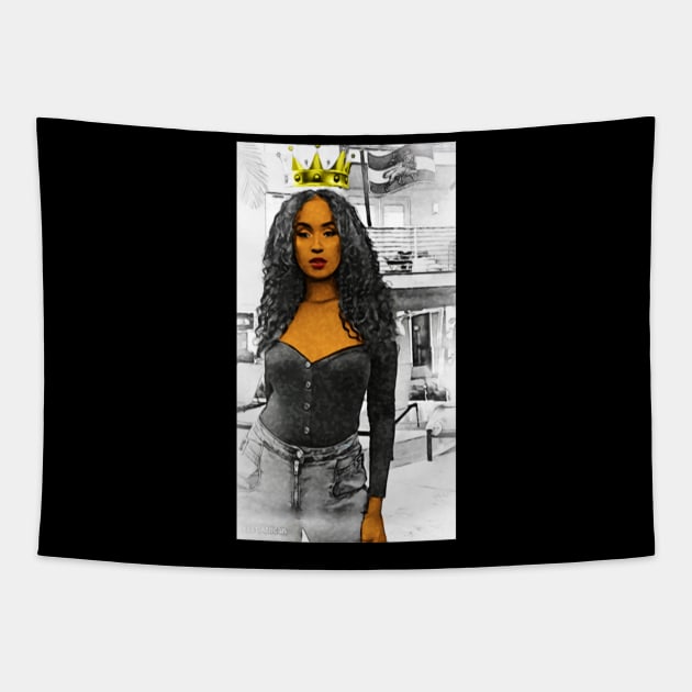 East African Royalty 2023 Tapestry by Artist_Imagination