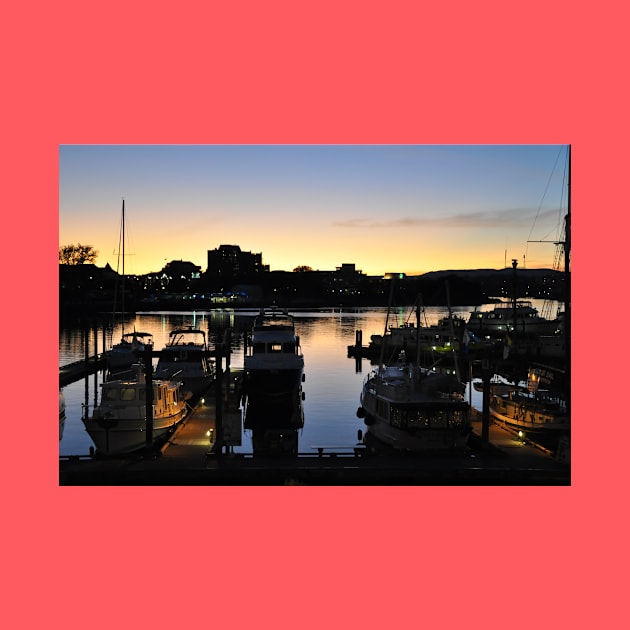 Dusk and the Boats by KirtTisdale