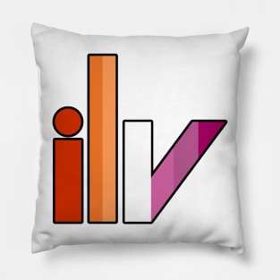 ilv Lesbian Pride Pillow