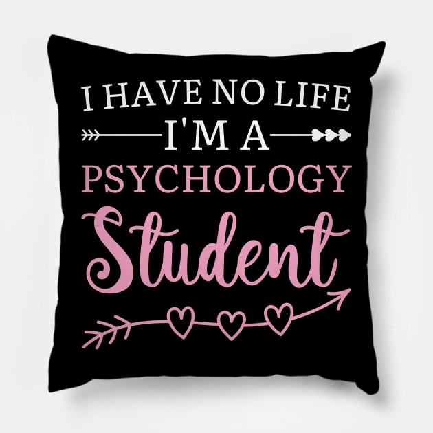 High School Students Psychology Future Clinical Psychologist Pillow by Printopedy