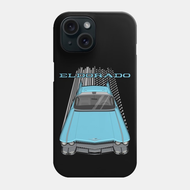 Cadillac Eldorado Biarritz Convertible 1959 - Blue Phone Case by V8social