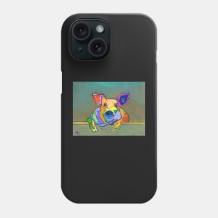 Colour me a rainbow Piggy! Phone Case