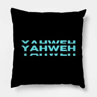 Yahweh | Christian Typography Pillow