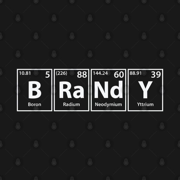 Brandy (B-Ra-Nd-Y) Periodic Elements Spelling by cerebrands