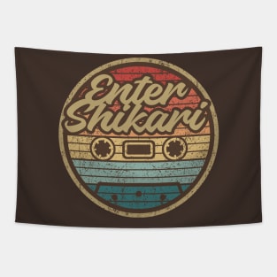 Enter Shikari Retro Cassette Circle Tapestry