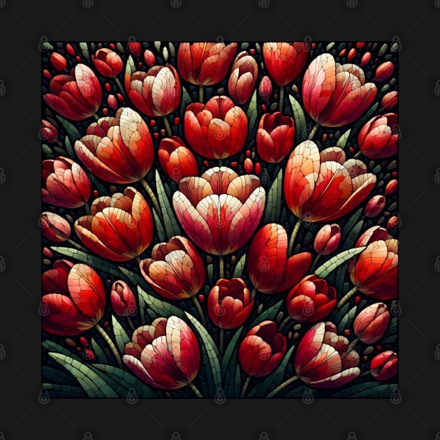 Tulip Flower by Jenni Arts