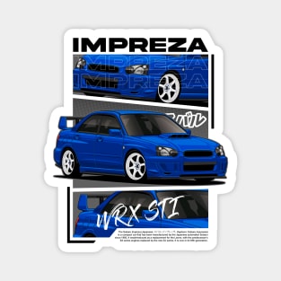 Subaru Impreza WRX STI (Blobeye) Magnet