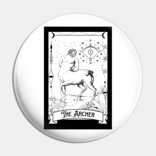 Centaur Tarot Card Pin