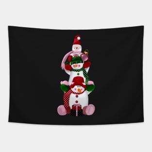 Snowman Family Tapestry