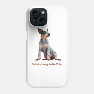 Australian stumpy tail cattle dog Phone Case