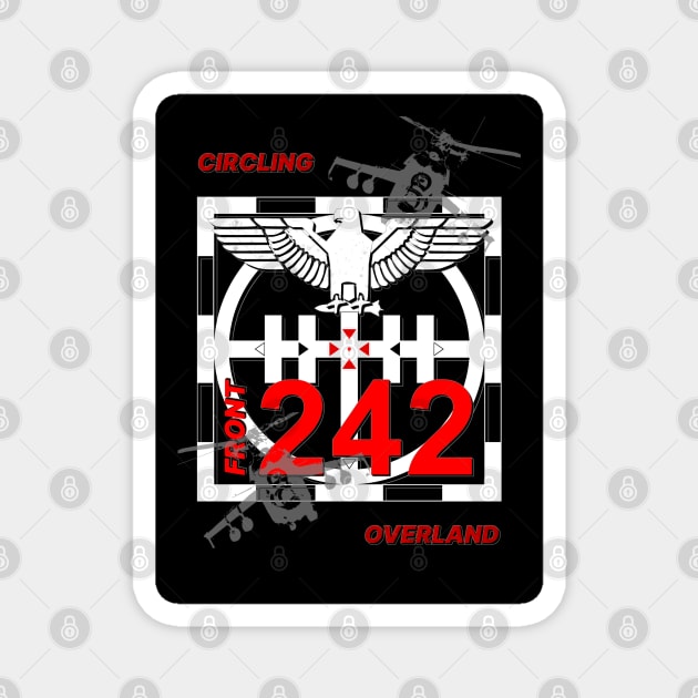 Front 242 - Warbird - Circling Overland. Magnet by OriginalDarkPoetry