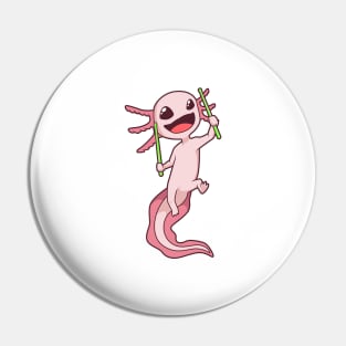 Pound Fitness Axolotl Pin