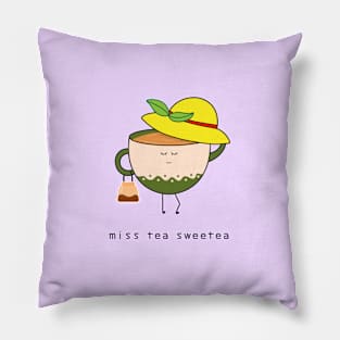 cute tea Pillow