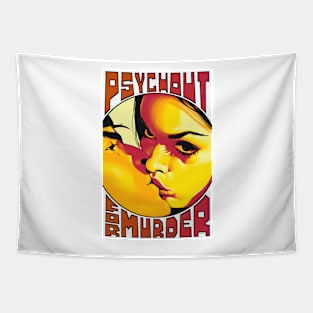 Psychout for Murder Movie Art Tapestry