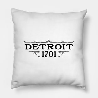 Detroit 1701 Pillow