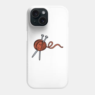 Knitting Yarn Phone Case