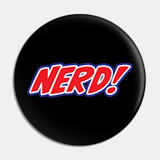 NERD! Original Logo - Over the heart Pin