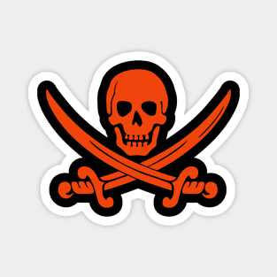 pirate skull Magnet