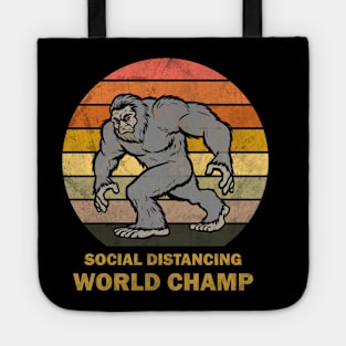 Bigfoot Social Distancing World Champ Tote