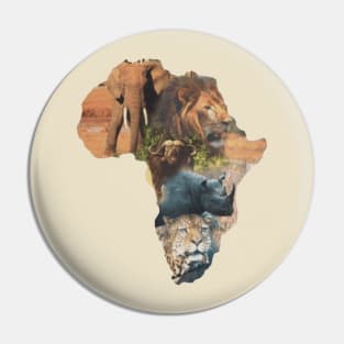 Big 5 Africa Pin