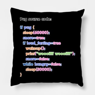 Pug source code Pillow