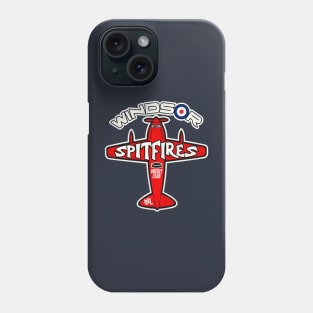 Defunct Windsor Spitfires Hockey Team Phone Case