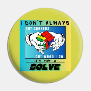 Impossible Rubik's Cube Algorithm Pin