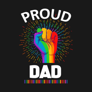 Proud Dad Gay Lgbt T-Shirt