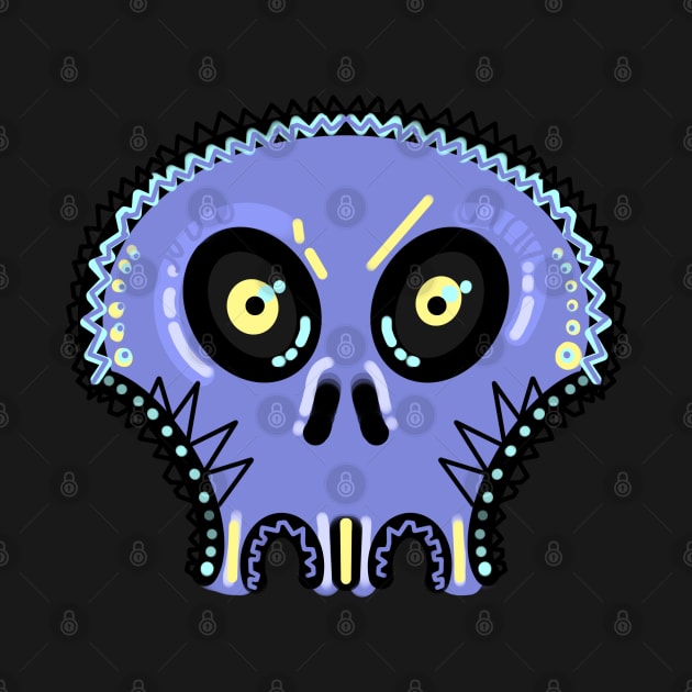 Snazzy skull by nloooo