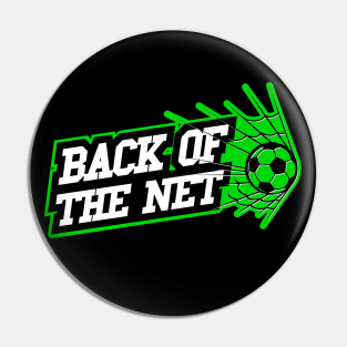 Back of the Net Quote Pin