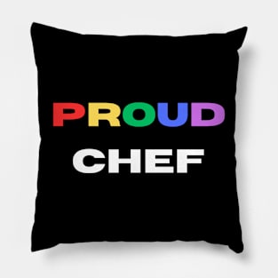 Proud chef Pillow