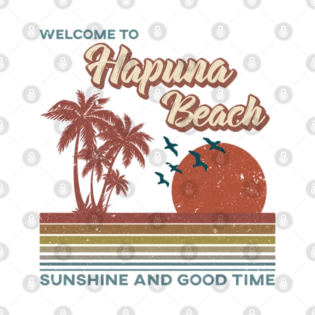 Hapuna Beach Retro Sunset - Hapuna Beach by Mondolikaview