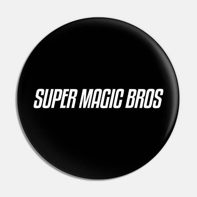 Main Logo Pin by Super Magic Bros