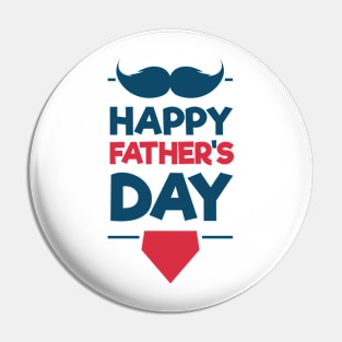 Happy Father's Day Pin