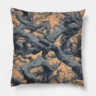 Chromatic Botanic Abstraction #13 Pillow