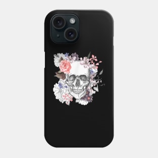 Flower Skull Phone Case