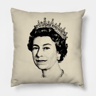 Queen Elizabeth T Shirt RIP - Queen of England Memoriam Pillow