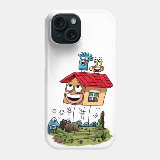 Happy House Friends Phone Case